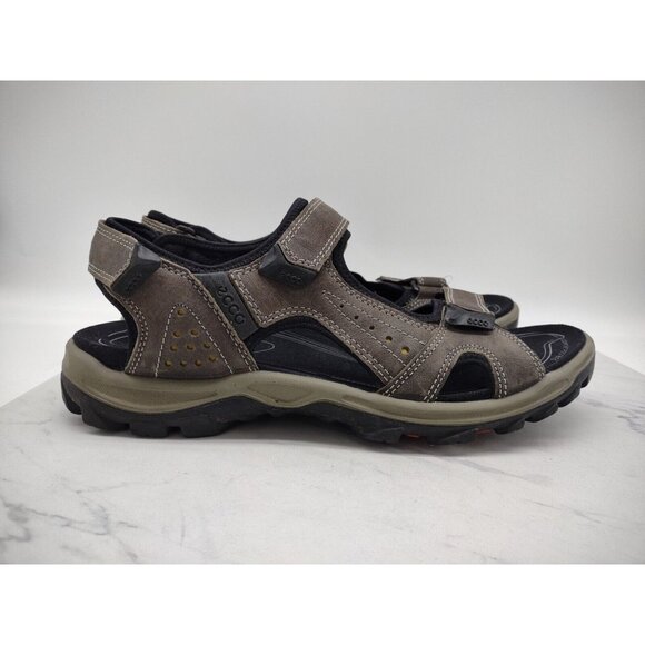 ECCO Offroad Receptor Suede Hook & Loop Mens Sport Sandals Size 47 main image 6